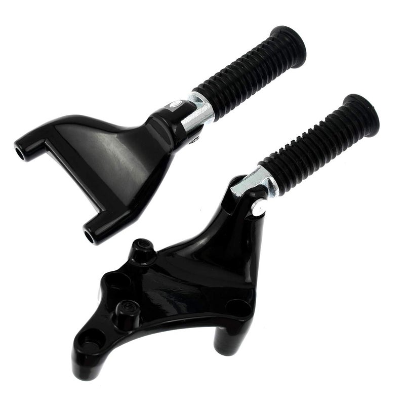 HDBUBALUS Motorcycle Rear Passenger Foot Pegs Footpegs Foot Rests Pedal & Mount Fit for Harley Sportster Iron XL 883 1200 Forty Eight Seventy Two 2014-2022 - Image 3